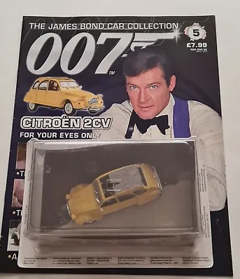 Buy #5 Citroën 2CV James Bond Car Collection 007 For Your Eyes Only  • 5.99£