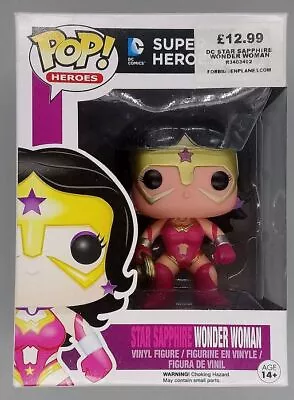 Buy Funko POP #61 Star Sapphire Wonder Woman DC Damaged Box Vaulted With Protector • 16.49£