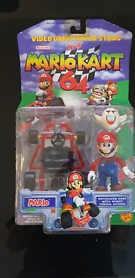 Buy Toy Biz Nintendo 64 Mario Kart Figure Go Kart Ghost Mario RARE • 249£