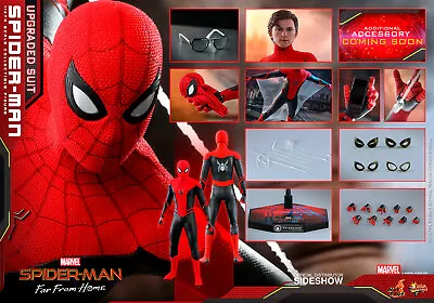Buy Clearance Sale! Dpd 1/6 Hot Toys Mms542 Spider-man Far From Home Upgraded Suit • 242.99£