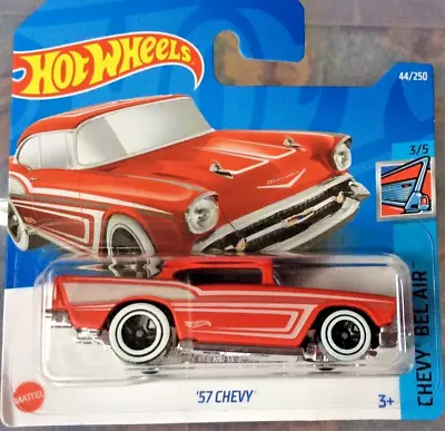 Buy Hot Wheels ’57 Chevy 44/250 2022 In Red NEW SEALED • 8.09£
