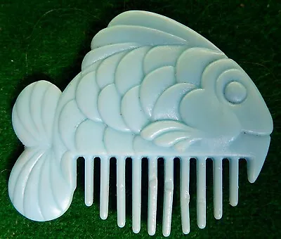 Buy MLP - My Little Pony - G1 Fish Comb Light Blue - Baby Sea Pony Water Lily • 19.95£