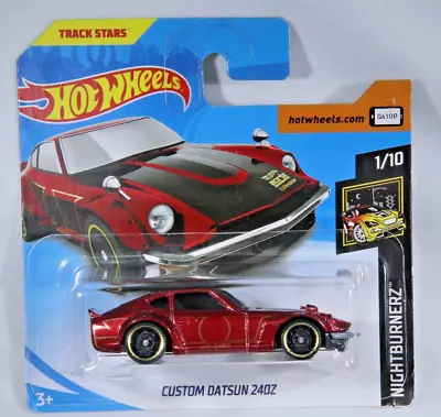 Buy Hot Wheels Custom Datsun 240z In Red From Nightburnerz Series 1/10 - Ref FJY95 • 4.99£