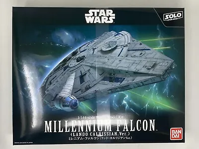 Buy BANDAI Star Wars Millennium Falcon Land Calrissian Ver. 1/144 Plastic Model Kit • 92.90£