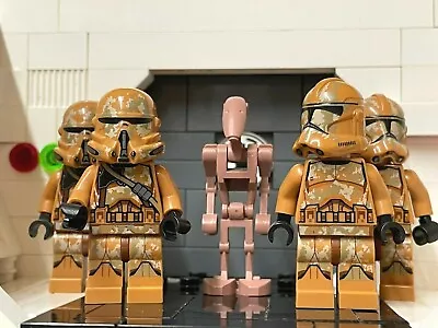 Buy Lego STARWARS Minifigures - Geonosis Trooper / Airborne / Battle Droid • 3.99£
