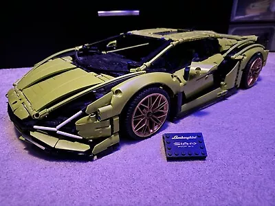 Buy Lego Lamborghini Sian 42115 | Correctly Pre-Built | With Manuals And Plaque • 175£