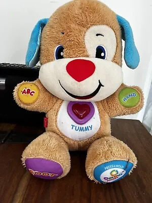 Buy Smart Stage Puppy, Laugh And Learn Soft Educational Toy Fisher Price Toddler Toy • 5£