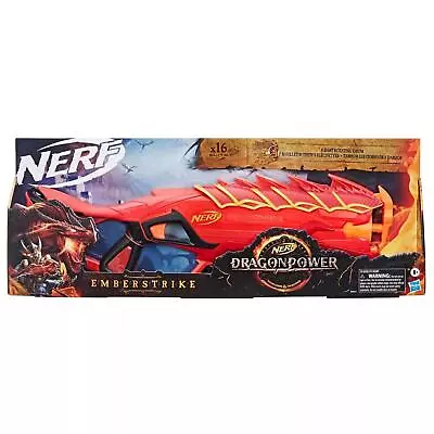 Buy Nerf Dragonpower Dart Blaster Emberstrike Pump Action 8 Shot With 16 Elite Darts • 37.99£