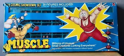 Buy Rare Set Of Vintage M.U.S.C.L.E Figures From 1985 • 25£