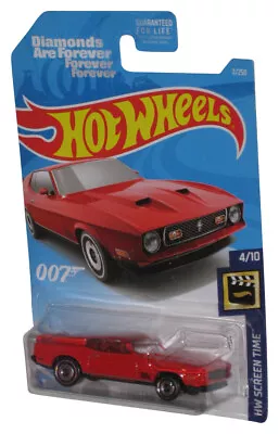 Buy Hot Wheels HW Screen Time 4/10 (2017) Red '71 Mustang Mach 1 Toy Car 2/250 - (00 • 17.90£