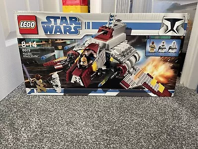 Buy LEGO Star Wars: Republic Attack Shuttle (8019) Complete Boxed Retired Set! Rare • 47£