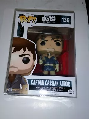 Buy Pop! Star Wars #139 Captain Cassian Andor Vinyl Figure (box6) • 7.89£