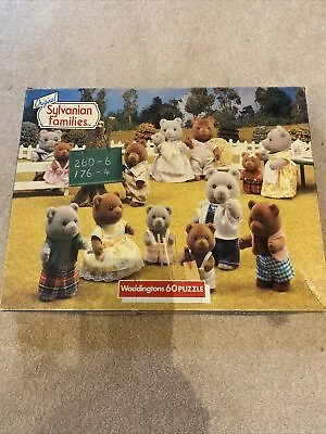 Buy Original Waddingtons Sylvanian Families Jigsaw Puzzle 1987 Vintage 60 Piece Used • 3.99£