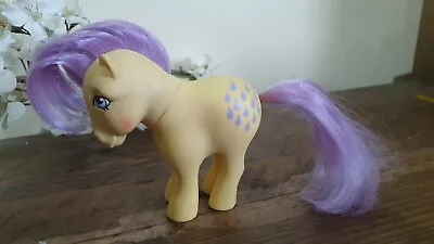 Buy Hasbro My Little Pony G1 Vintage Lemon Drop 1982 China Purple Yellow • 19.99£