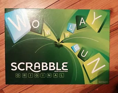 Buy Scrabble Original Lovely Condition Mattel 2012 Edition Complete Free Uk Pp • 10.99£