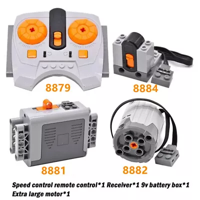 Buy For LEGO Technic Power Functions XL Motor +Battery Box +Receiver+Remote Control • 19.34£