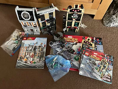 Buy Lego 76108 Sanctum Sanctorum Showdown & 76005 Spiderman Daily Bugle Showdown • 145£