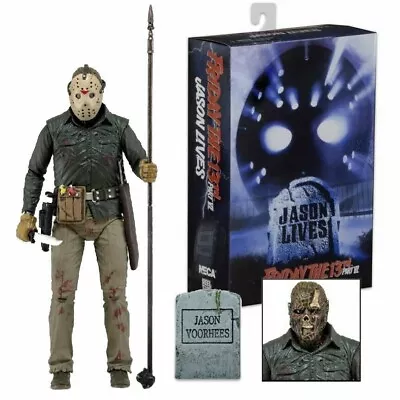 Buy NECA Friday The 13th Part 6 Jason Voorhees Ultimate 7  Action Figure 1:12 • 29.99£