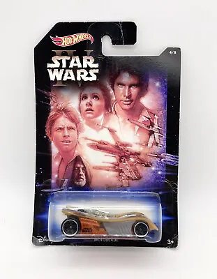 Buy Hot Wheels Star Wars A New Hope Diecast Motoblade Car 4/8 CJY07 Mattel 2014 • 8.99£
