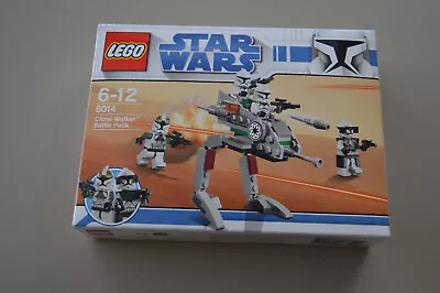 Buy Lego Star Wars 8014 Clone Walker Battle Pack (New/Sealed/Unopened Box) • 69.99£