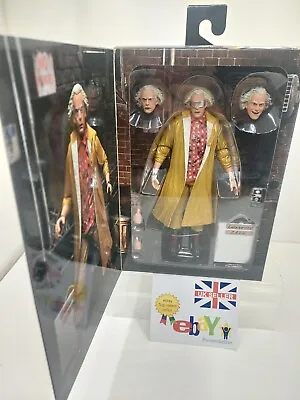 Buy Neca Back To The Future Part Ii 35th Anniversary Ultimate Doc Brown Figure • 33.99£