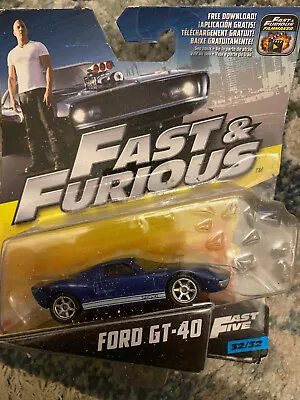 Buy The Fast And The Furious   Ford GT-40 Model Car • 7£
