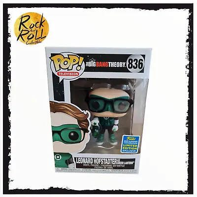 Buy The Big Bang Theory - Leonard Hofstadter As Green Lantern Funko Pop! #836 2019 S • 34.49£