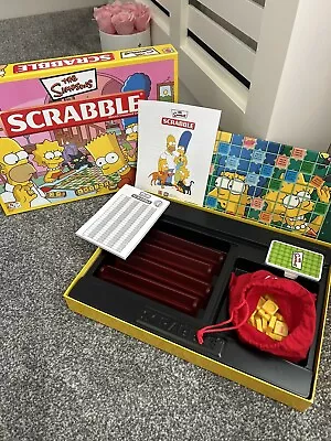 Buy The Simpsons Scrabble Family Fun Board Game 2005 By Mattel In Complete Condition • 9.99£