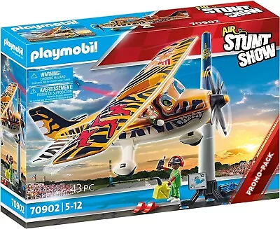 Buy Playmobil  70902 Air Stunt Show Tiger Propeller Plane • 17.99£