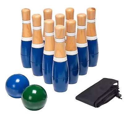 Buy Backyard Lawn Bowling Game – Indoor And Outdoor Family Fun For Kids And Adult... • 35.86£