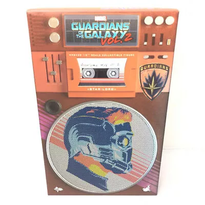 Buy Used Opened Item Hot Toys Star Lord 1/6 Guardians Of The Galaxy Remix Movie Mast • 498.19£
