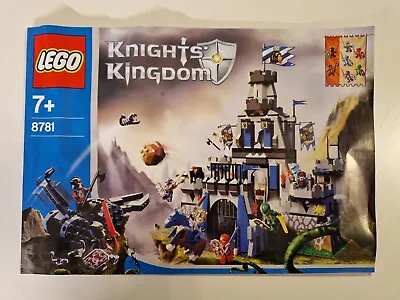 Buy Instruction / Building Instructions From The LEGO Knights Kingdom II Set 8781 NEW • 17.91£