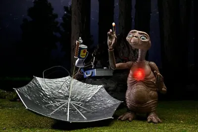 Buy Neca E.T. 40th Anniversary Deluxe E.T. With LED Chest 7  Scale Figure - IN STOCK • 59.99£