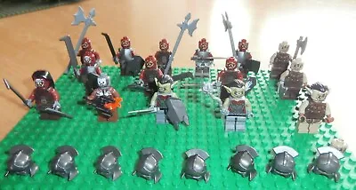 Buy Lego LOTR 10 Uruk-hai Minifigures 3 Hunter Orcs & 2 Moria Orcs Bundle • 169.99£