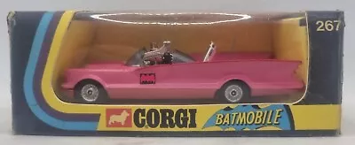 Buy Custom Code 3 Vintage Corgi Batman Batmobile In Hot Pink Diecast • 100£