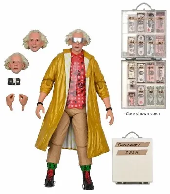 Buy Doc Brown 2015 Version From Back To The Future II Ultimate Action Figure NECA • 39.99£