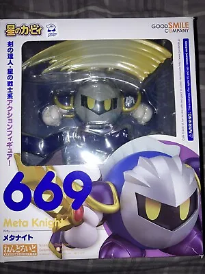 Buy Nintendo Goodsmile Company Nendoroid Kirby Series Meta Knight GENUINE Figure 669 • 249.99£