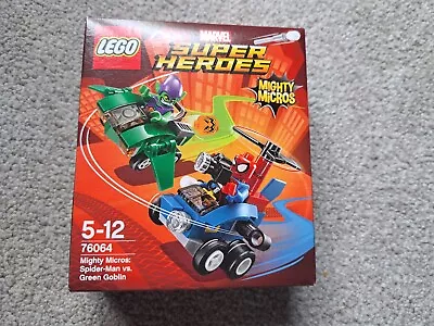 Buy LEGO® Marvel Super Heroes 76064 Mighty Micros: Spider-Man Vs Green Goblin • 14.99£