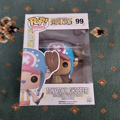 Buy Funko Pop Vinyl Anime One Piece Flocked Chopper 2016 Exclusive VAULTED RARE • 115£