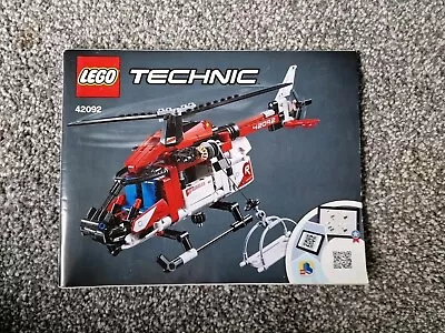 Buy Lego 42092 Technic Instruction Manual Booklet • 2.49£