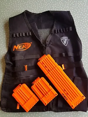 Buy Nerf N-Strike Elite Vest/Jacket With 3 Magazine's  • 10£