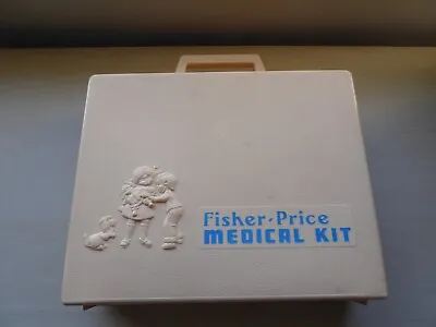 Buy Fisher Price Medical Kit 936 - 1977. Without Eye Test Card. Good Condition. • 27£
