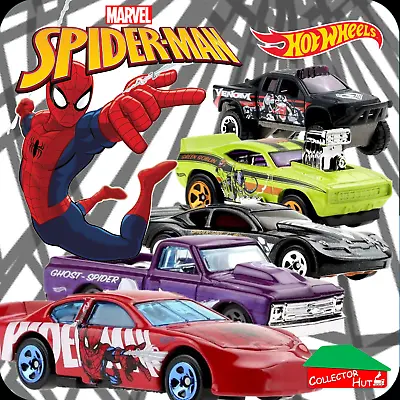 Buy Hot Wheels GDG44 1:64 Themed Assortment Spider-Man HFW35 • 5.99£