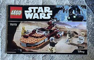 Buy Lego Star Wars Land Speeder Set 75173 • 0.99£
