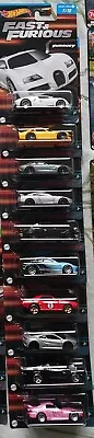 Buy Hot Wheels The Fast And The Furious Series 3 Full Set Of 10 2023 • 57£