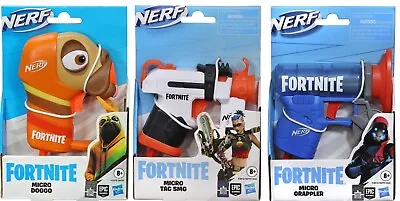 Buy Hasbro NERF Fortnite Microshots Micro Dart Guns Blaster Gun Choose Your Guns • 8.99£