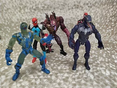 Buy Spiderman Venom Figure  Toybiz Hasbro Bundle X5 • 15.99£