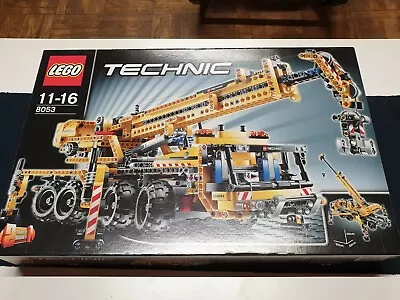 Buy NEW 8053 Lego TECHNIC Mobile Crane & Harbor Crane 2 In 1 Building Toy RETIRED A • 590.62£
