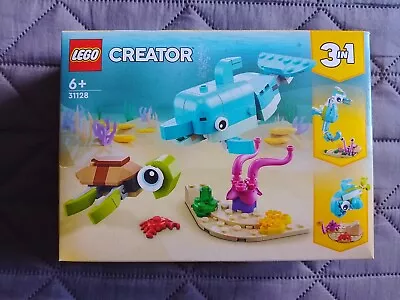 Buy LEGO Creator Dolphin, Seahorse & Turtle 3-in-1 Set 31128 New Sealed BNIB • 6.99£