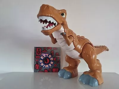 Buy T-Rex. Fisher Price. Mattel. Imaginext Dinosaur. 2011 Growl Sounds And Moves  • 12£